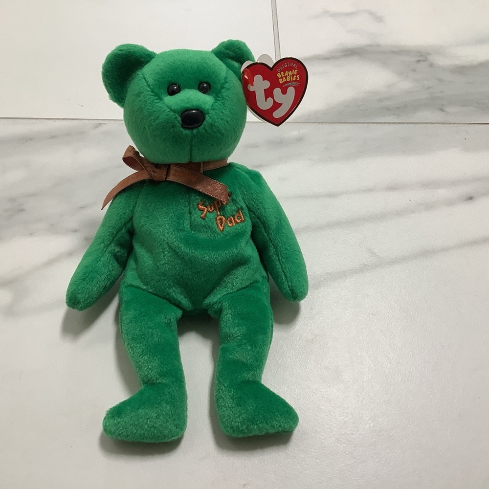 Retired Beanie Baby Super Dad